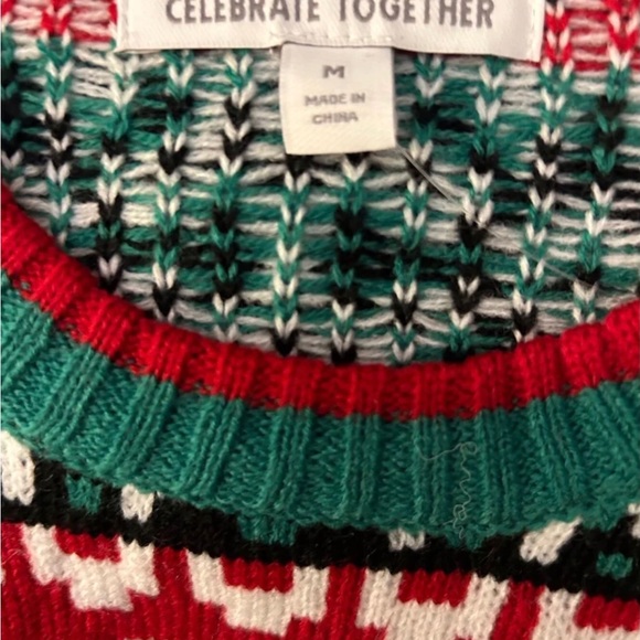 Dinosaur ugly sweater Sz M - Picture 5 of 5